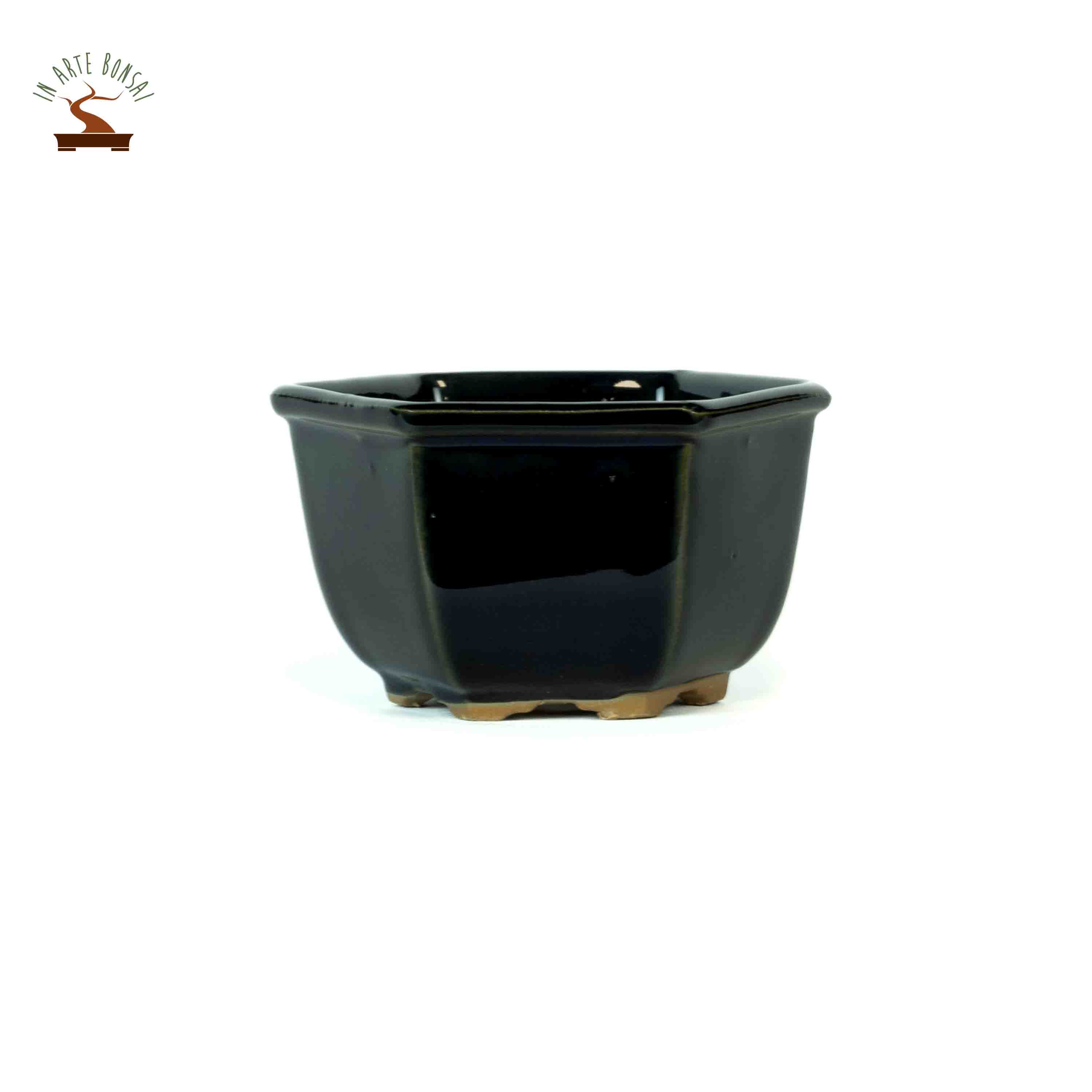 Hexagonal pot 90 mm.