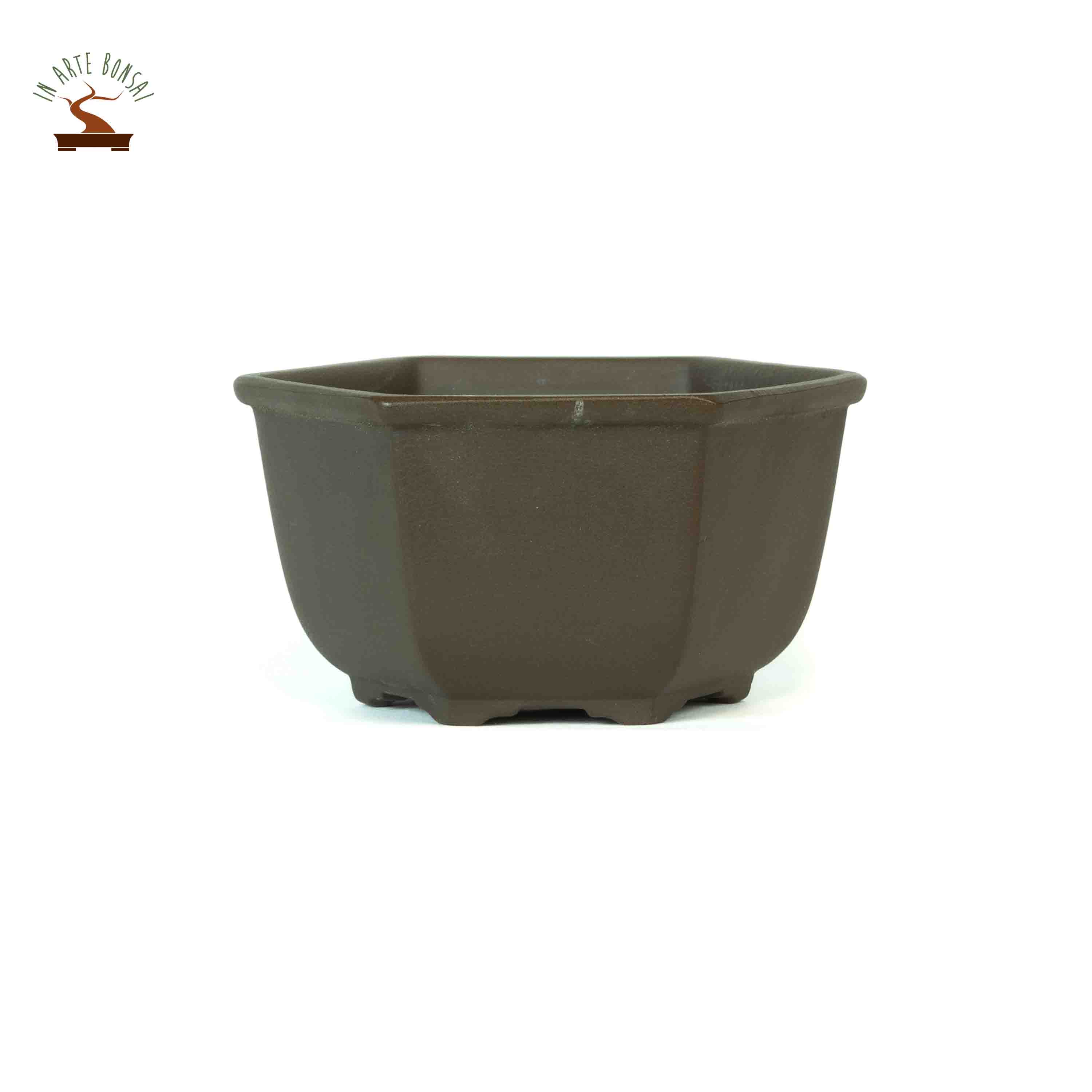 Hexagonal pot 110 mm.