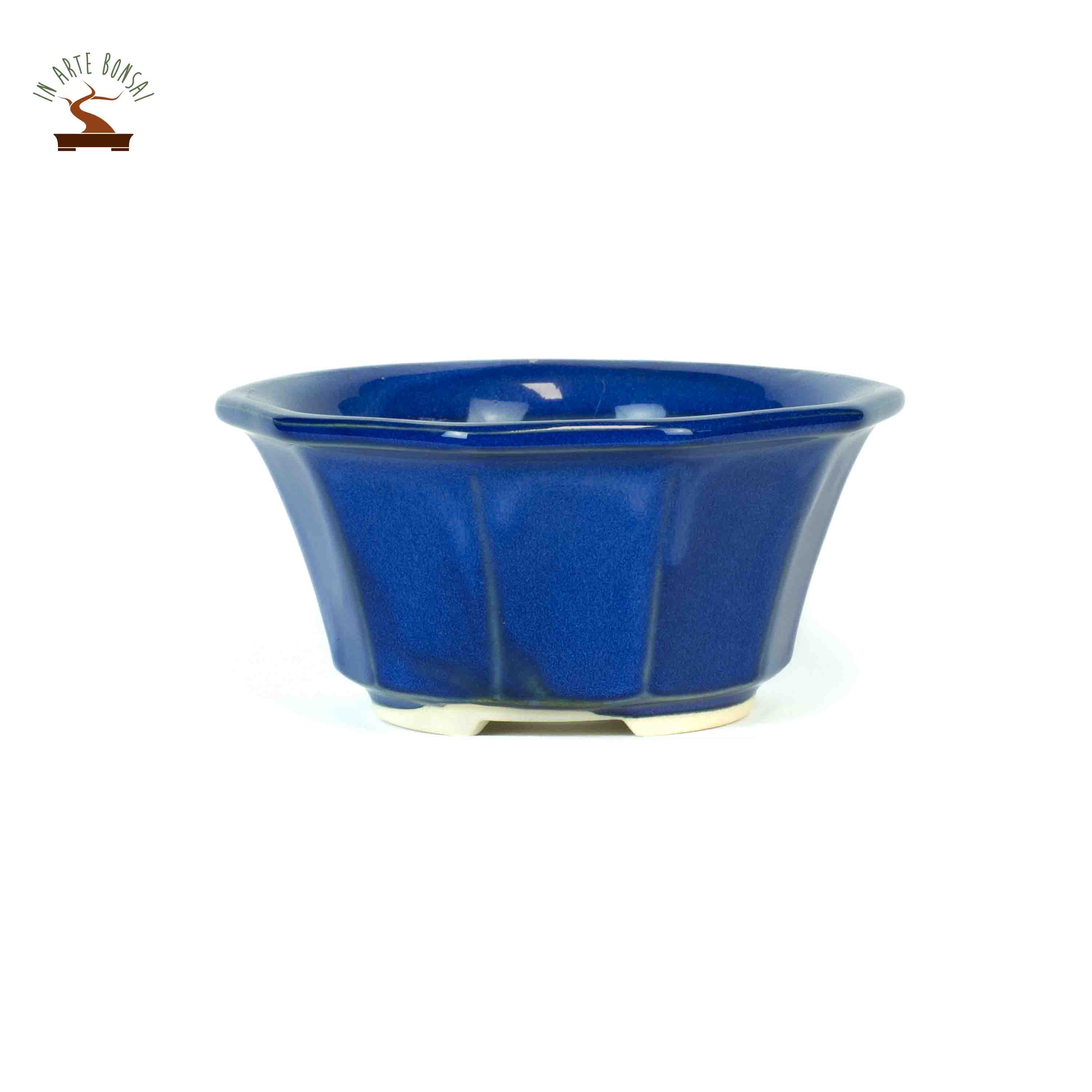 Octagonal pot 125 mm.