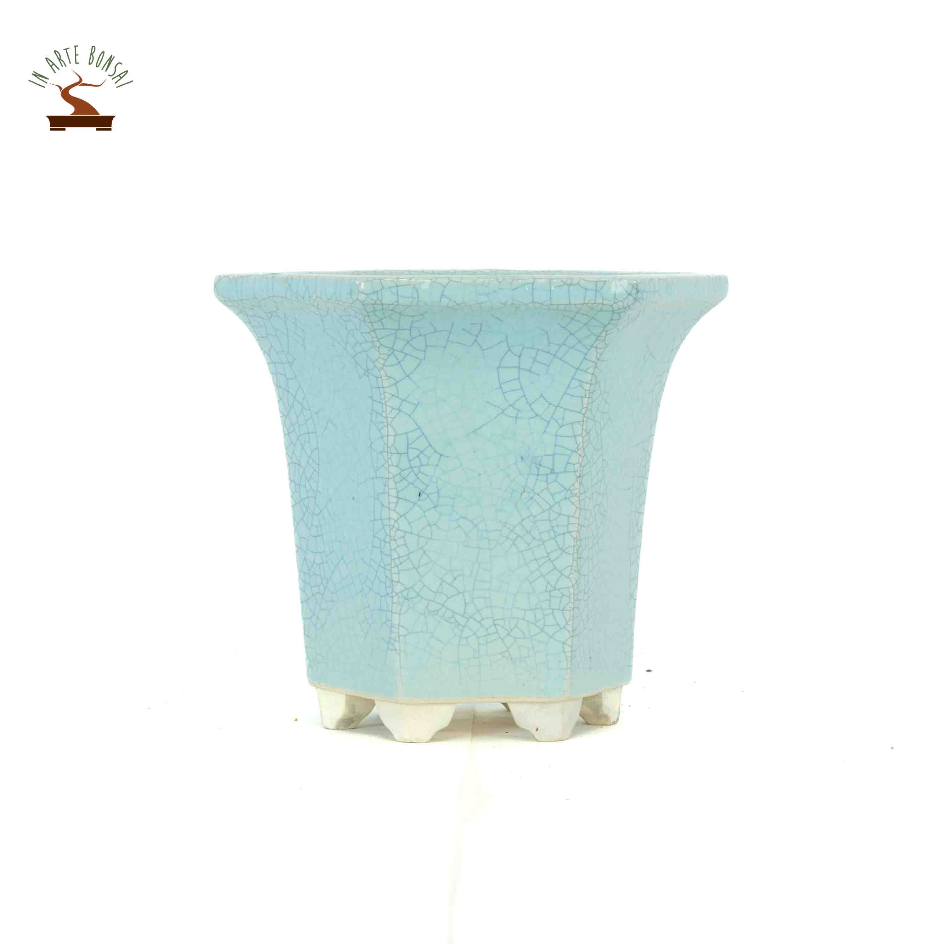 Hexagonal pot 140 mm.