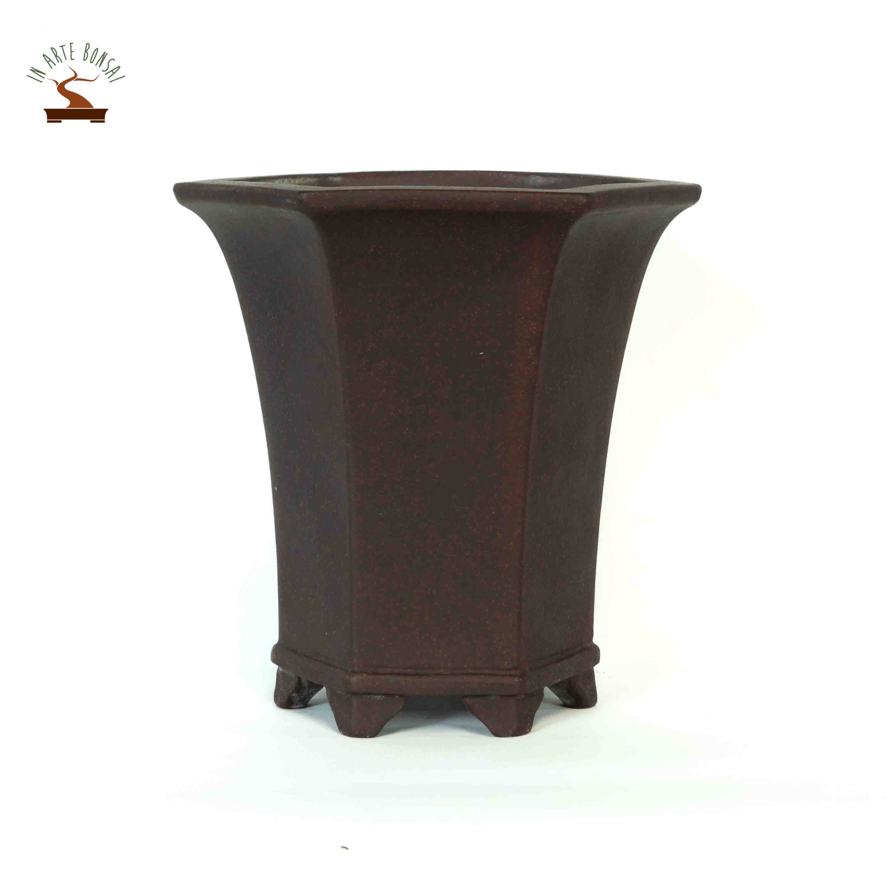 Hexagonal pot 180 mm.