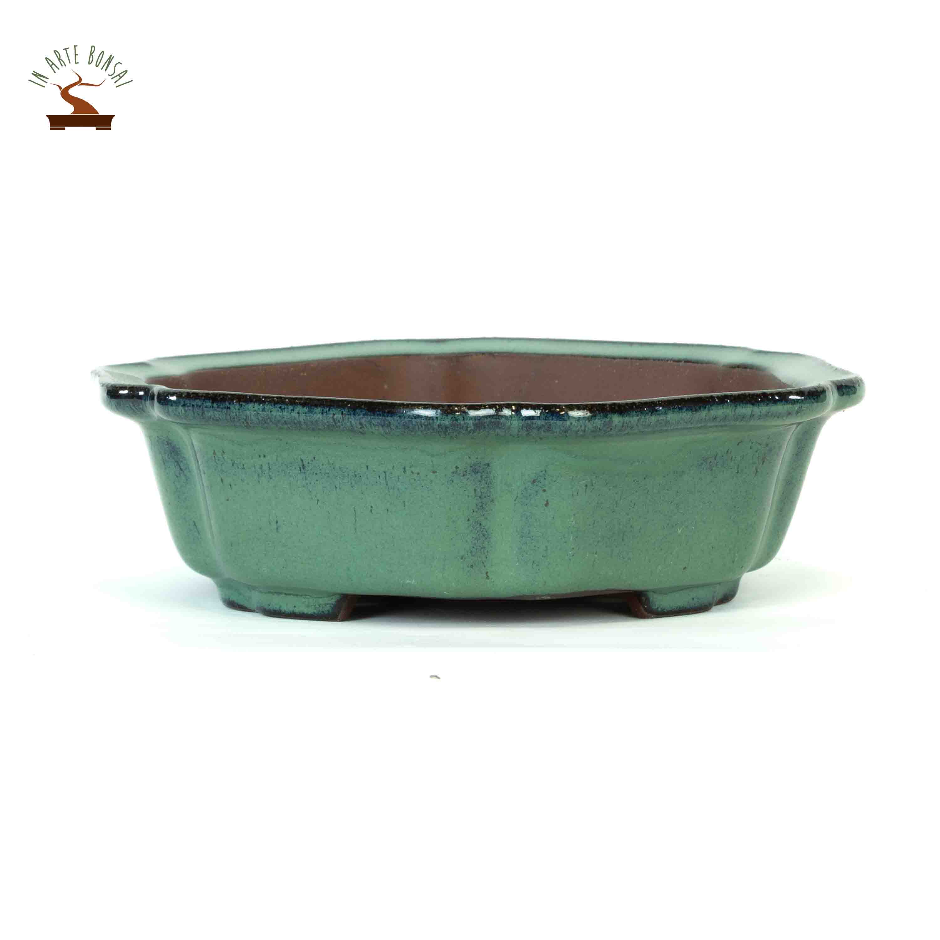 Hexagonal pot 195 mm.